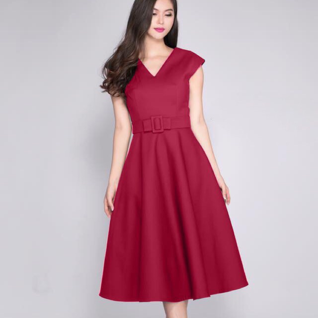 Đầm dự tiệc xoè