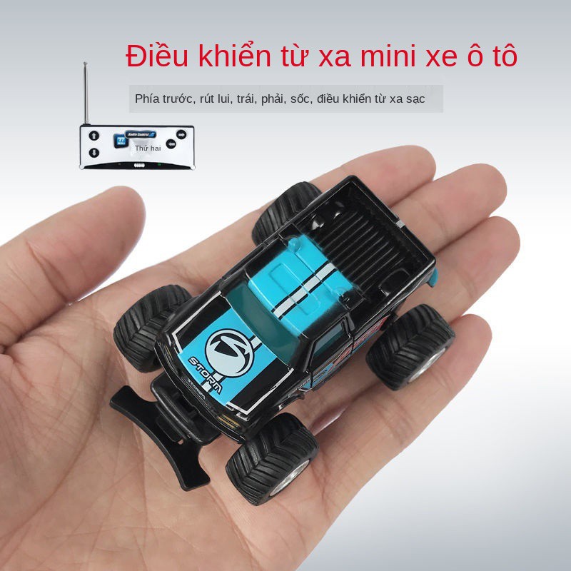 Xe điều khiển từ xa mini siêu nhỏ có thể sạc lại, lon, thao Coke, đồ chơi trẻ em đua drift tốc độ cao