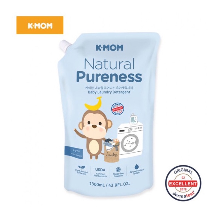 NƯỚC GIẶT HỮU CƠ K-MOM HÀN QUỐC