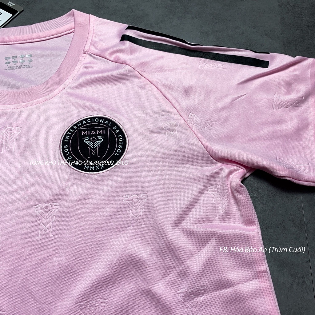 BỘ QUẦN ÁO ĐÁ BANH ĐT MIAMI MÀU đen HÀNG CAO CẤP THAILAND MỚI VỀ-PHOM 43-90KG