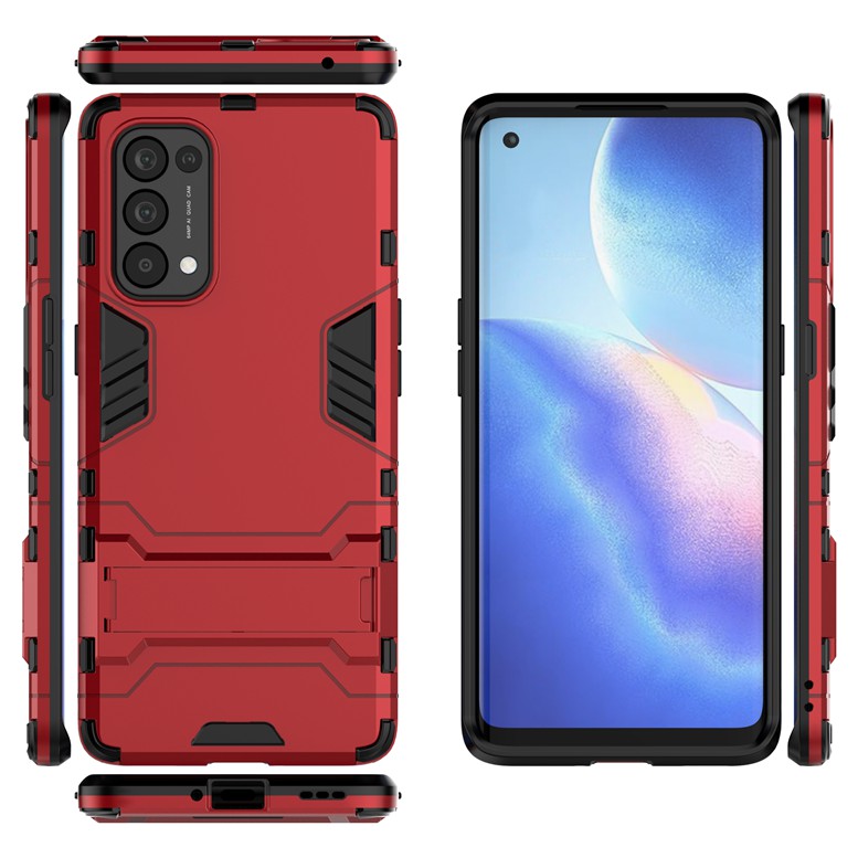 Ốp Điện Thoại Có Giá Đỡ Kiểu Iron Man Cho Oppo Reno 5 4 Z Pro Reno5 Reno4 A92S | BigBuy360 - bigbuy360.vn