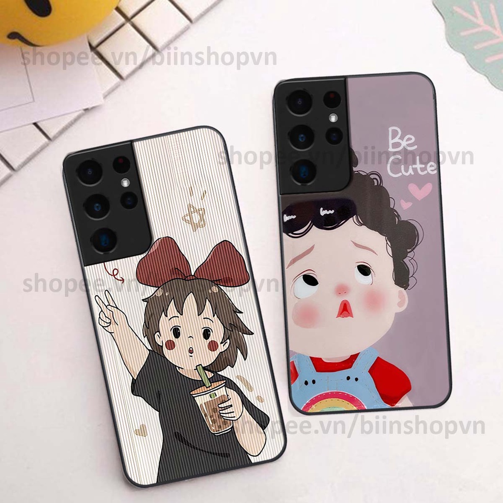 Ốp Samsung S21 Ultra in hình baby siêu dễ thương, ngộ nghĩnh đáng yêu