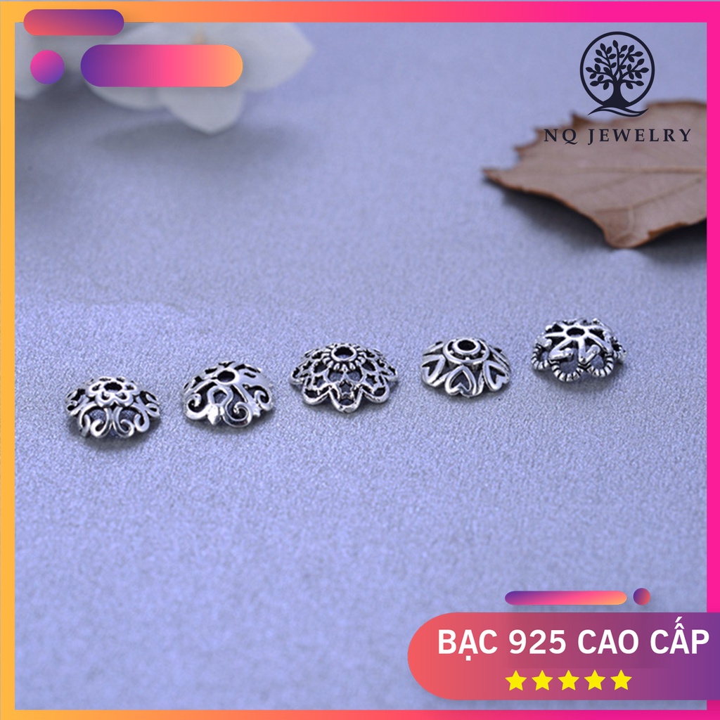 Charm S925 chụp hạt họa tiết