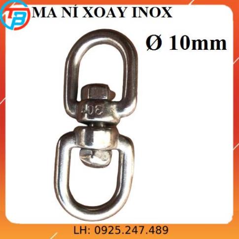 Ma ní Xoay INOX 304 [Phi 10mm] CÁP THÉP Thái Bình VinàN