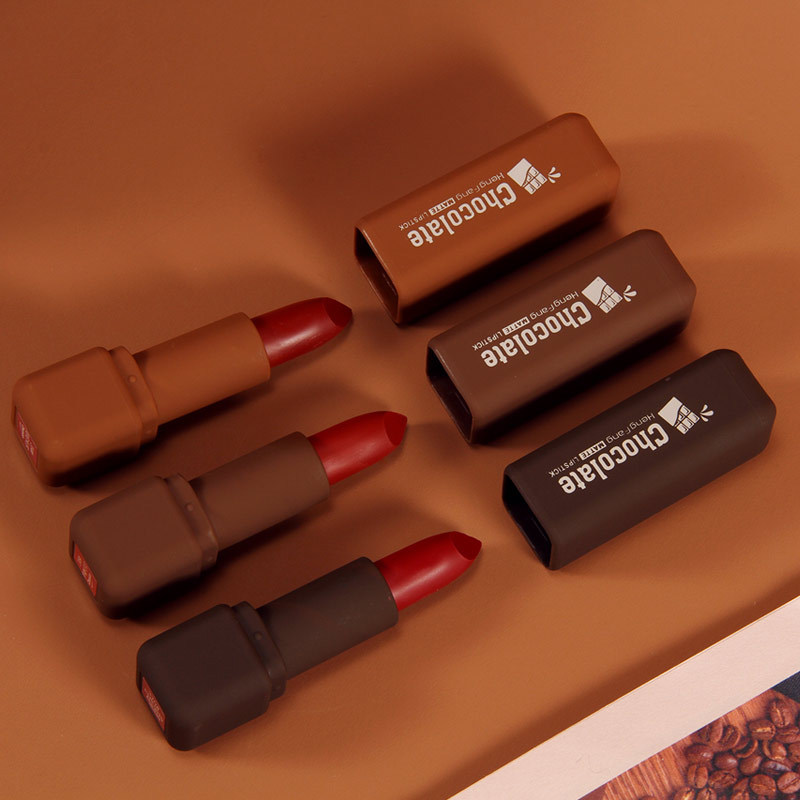 HENGFANG Chocolate Matte Moisturizing Lipstick | BigBuy360 - bigbuy360.vn