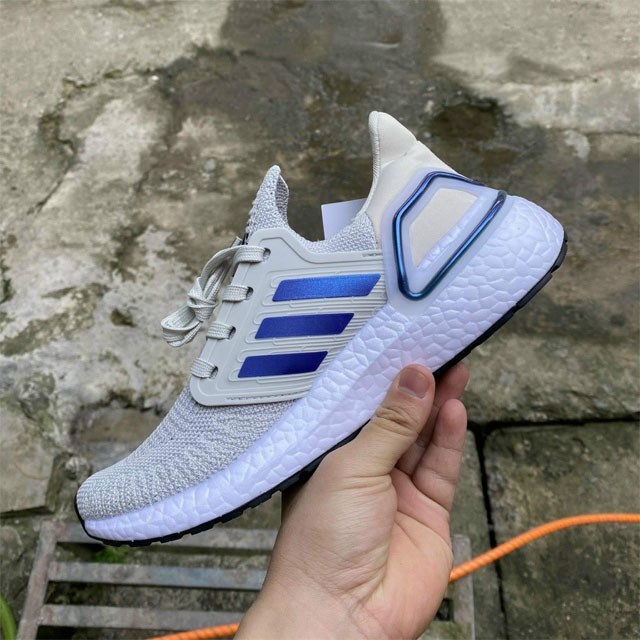 Giày Sneaker Nam Nữ Ultraboost 6.0 Xám  Xanh