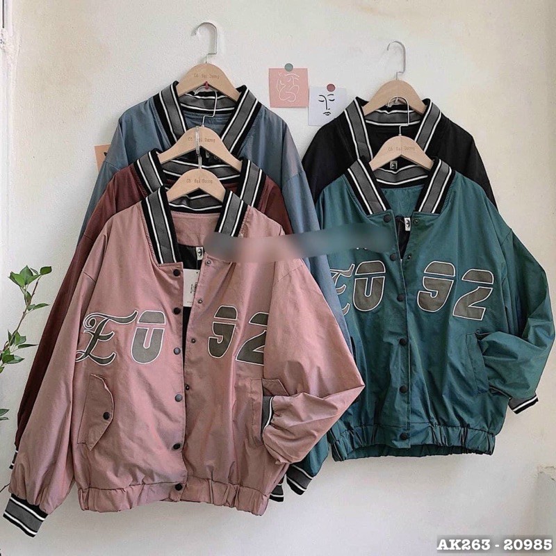 [Mã WASTMAY giảm 15% tối đa 30K đơn 150K] Áo Khoác Dù BOMBER 263 Áo Gió 2 Lớp in Nổi F092 Nam Nữ Hàng UNISEX SIÊU HOT | BigBuy360 - bigbuy360.vn
