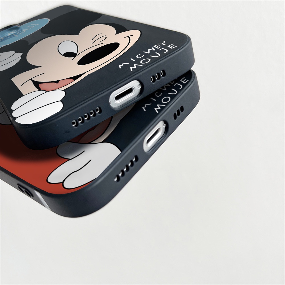 DISNEY Ốp Điện Thoại Tpu Mềm Chống Sốc In Hình Mickey / Minnie Cho iPhone 11 12 13 pro max XS X XR XSMax 7 8 6 6s plus 5 4 SE 2020