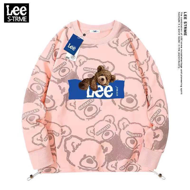 hoodie nam Áo Thun Tay Dài Cổ Tròn In Hình Lee SEBON Joint Wear 2022 Thời Trang Xuân Thu Cho Nam