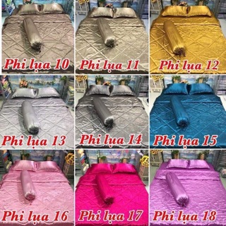 (Full mền) drap phi lụa cao cấp
