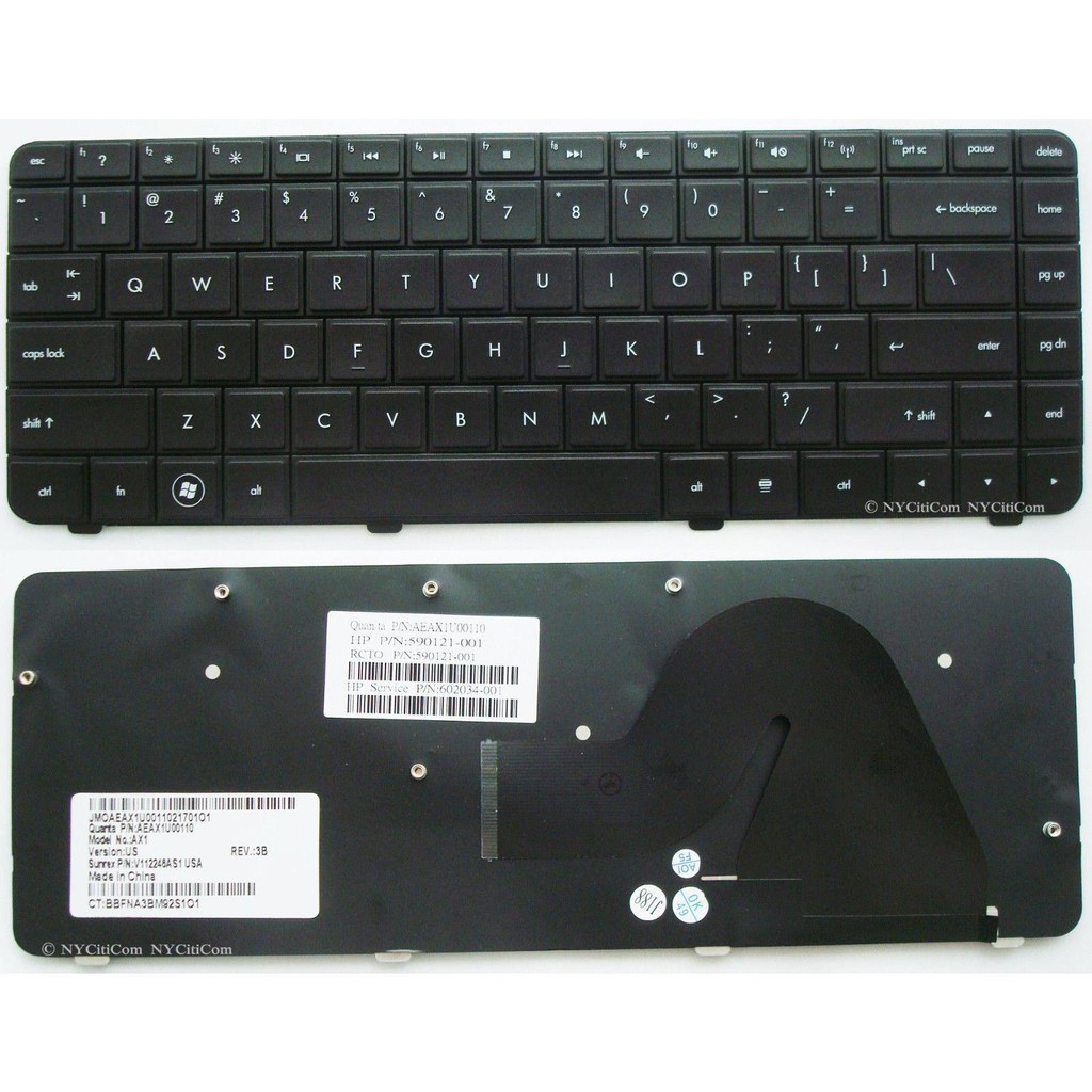 (KEYBOARD) BÀN PHÍM LAPTOP HP CQ42 dùng cho Compaq G42 CQ42