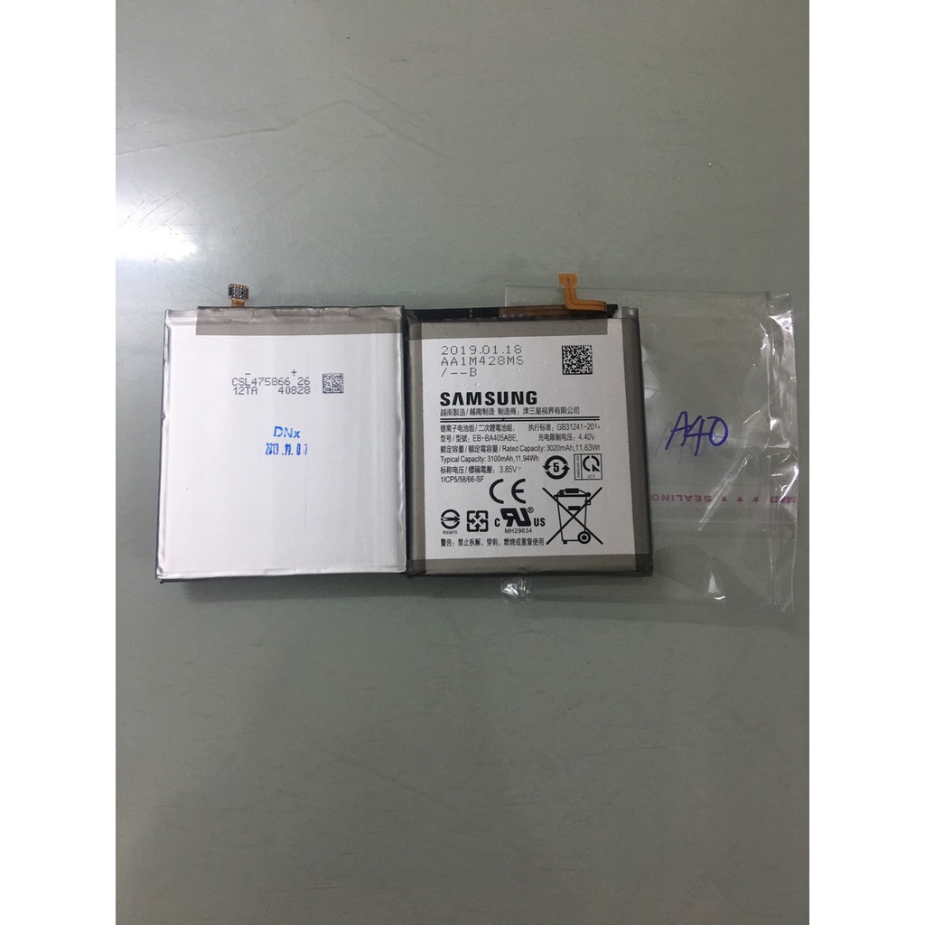 Thay pin Samsung Galaxy A40 (EB-BA405ABE) 3100mAh