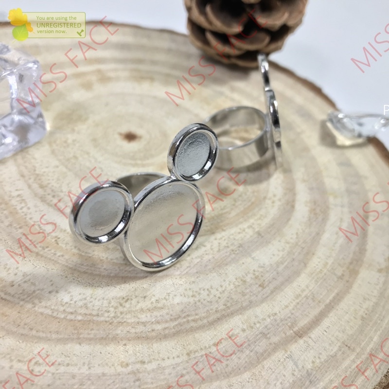 Nhẫn để màu pha màu nail