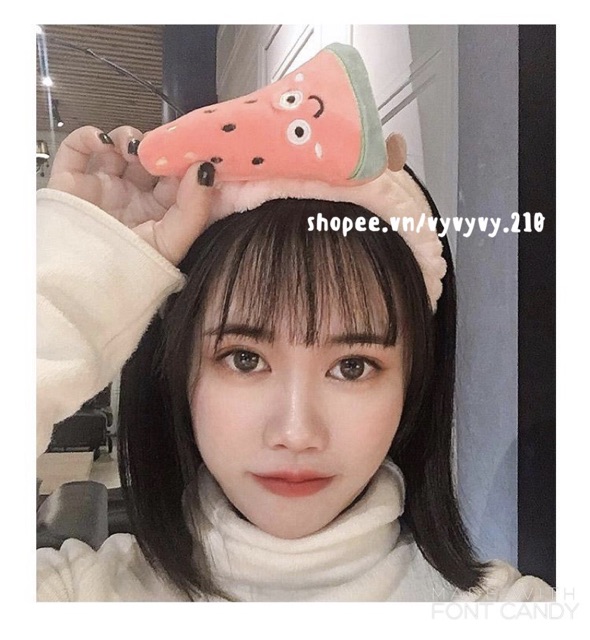 Băng Đô Makeup Hình Trái Cây Nổi Đáng Yêu Nhiều Màu Sắc 🥑