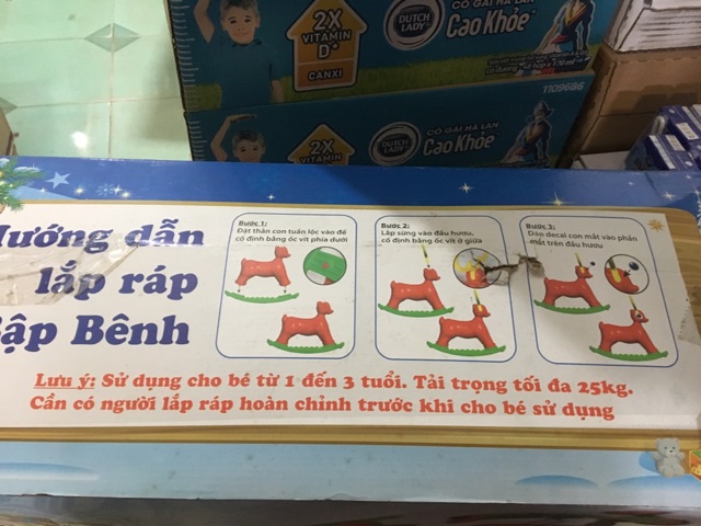 Thú bập bênh cho bé