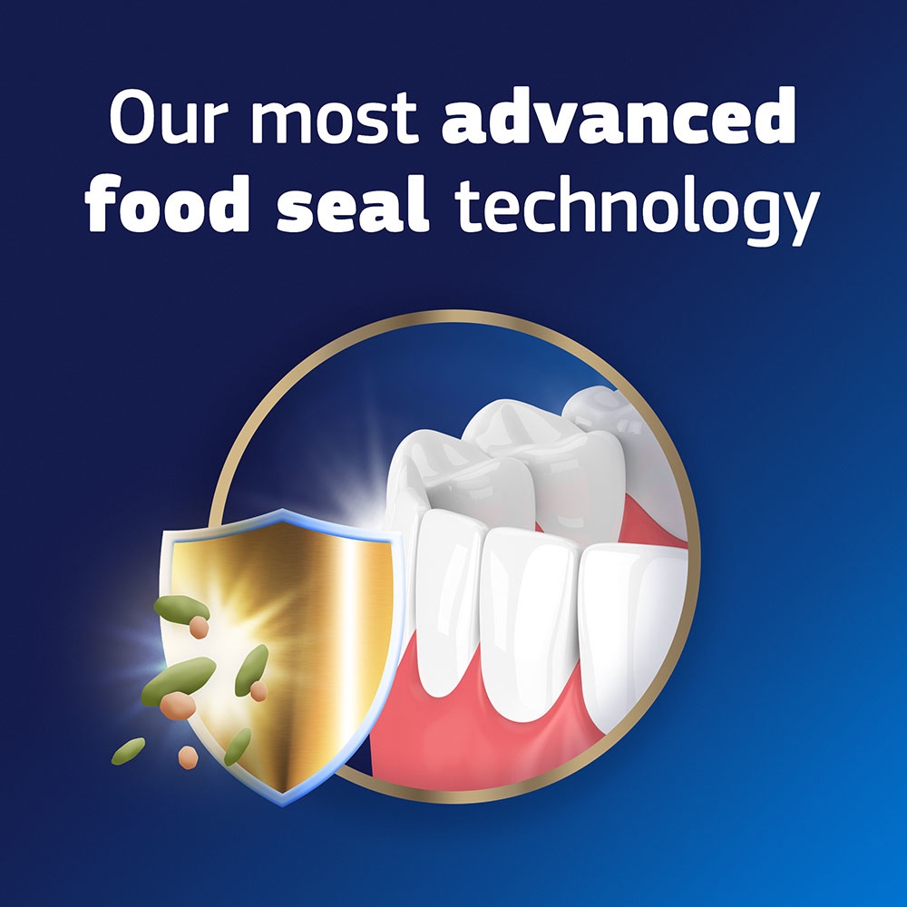 Keo dán hàm Fixodent Advance MaxHold 62g/ Mỹ