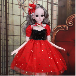 Búp bê BJD công chúa khớp cao 60cm kèm bộ phụ kiện