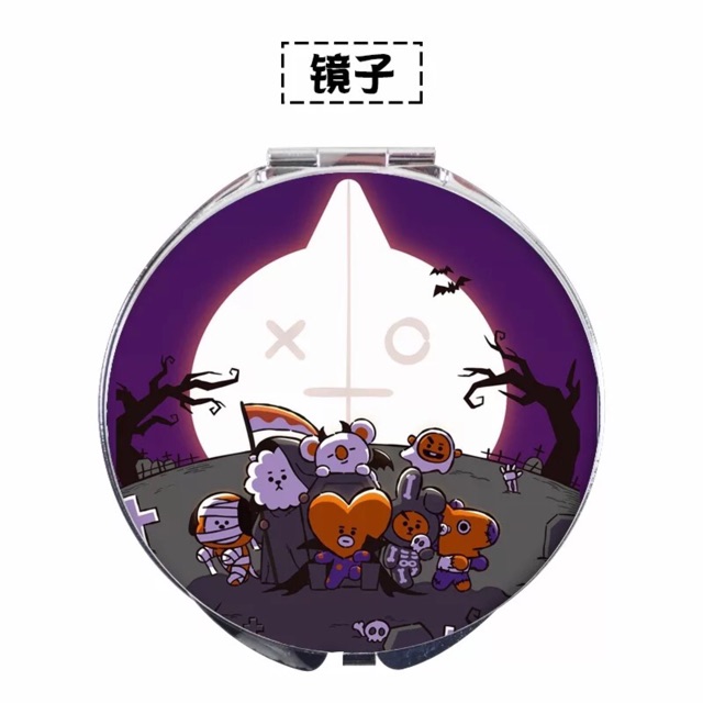 Gương BT21 Halloween (sale dọn kho giá shock)