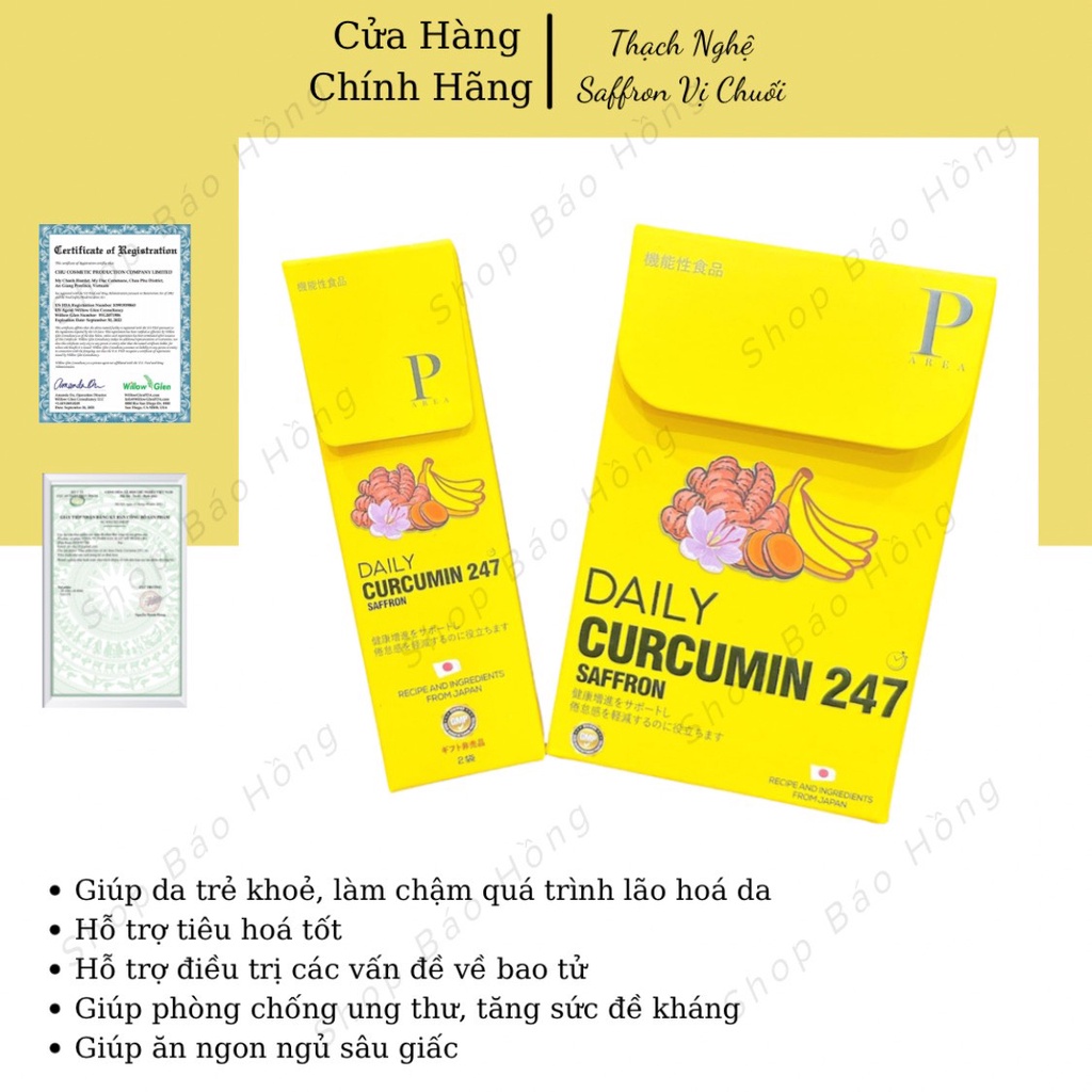 THẠCH NGHỆ SAFFRON VỊ CHUỐI 247