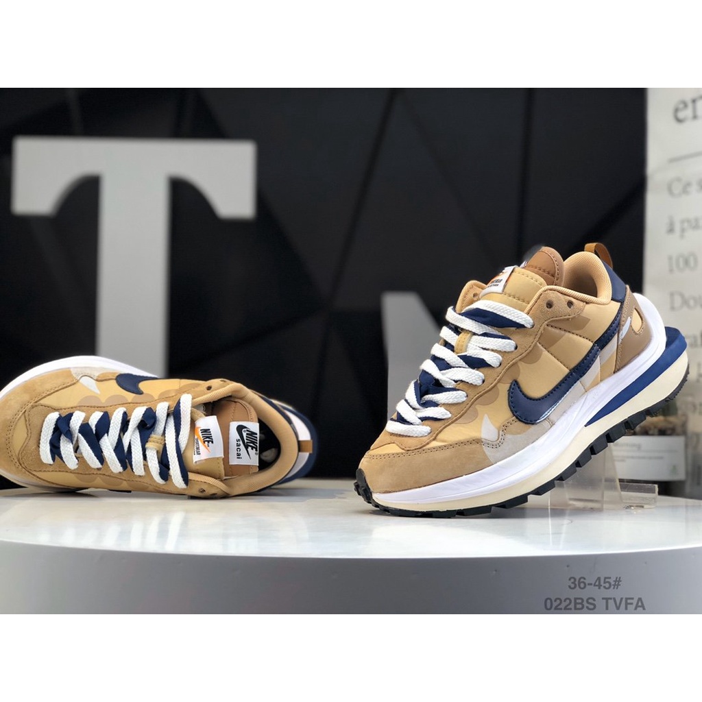 Giày Chạy Bộ Sacai X NK vaporWaffle Cỡ 36-45