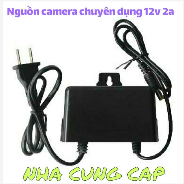 NGUỒN CAMERA CHUYÊN DỤNG 12V 2A