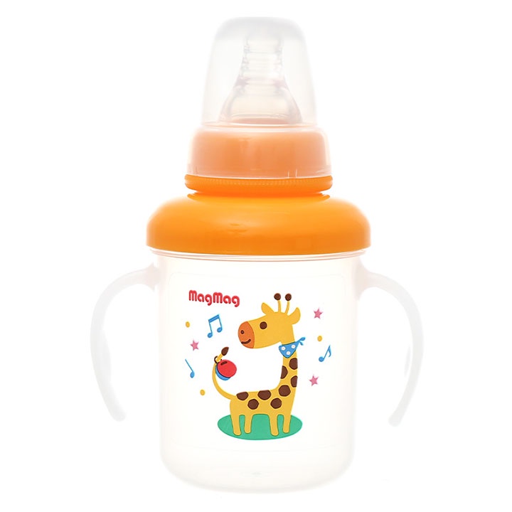 Trọn Bộ Ly Mag Mag 4in1 Pigeon Dành Cho Bé - Tặng Kèm Túi Mẹ Và Bé