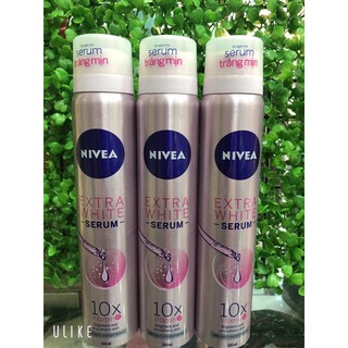 Xịt ngăn mùi serum trắng mịn nivea