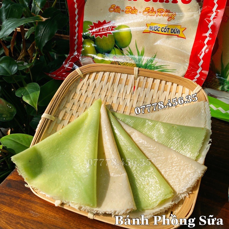 [LOẠI ĐẶC BIỆT] BÁNH PHỒNG SỮA - Đặc sản Bến Tre