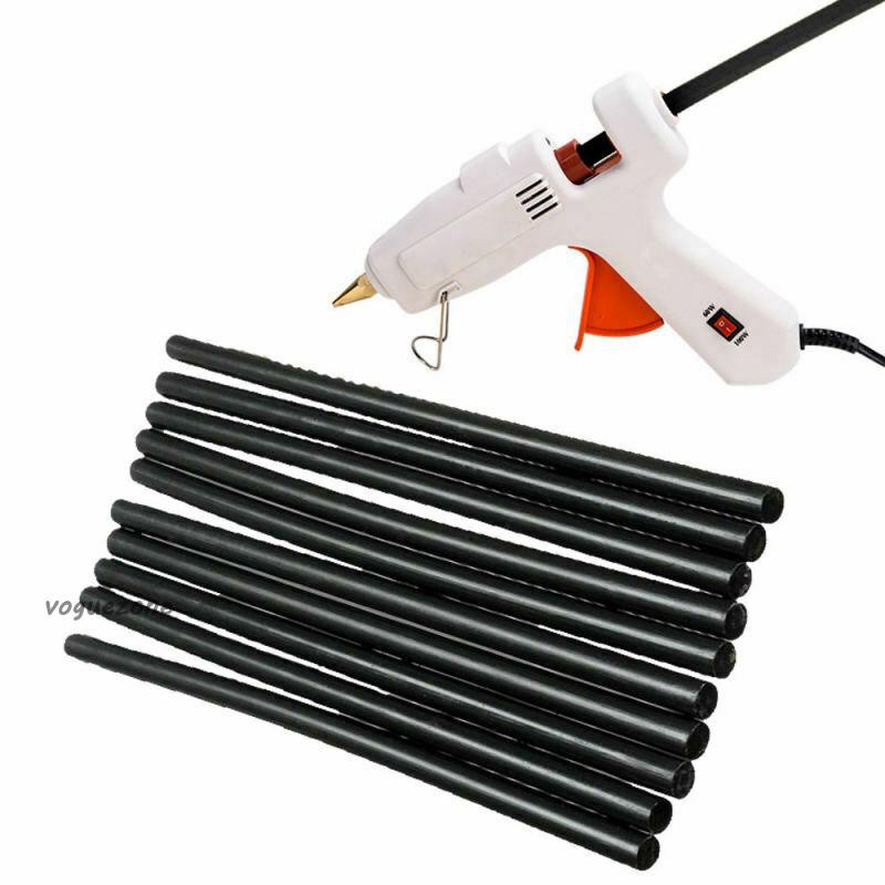 Set 10 Cây Keo Nến Màu Đen