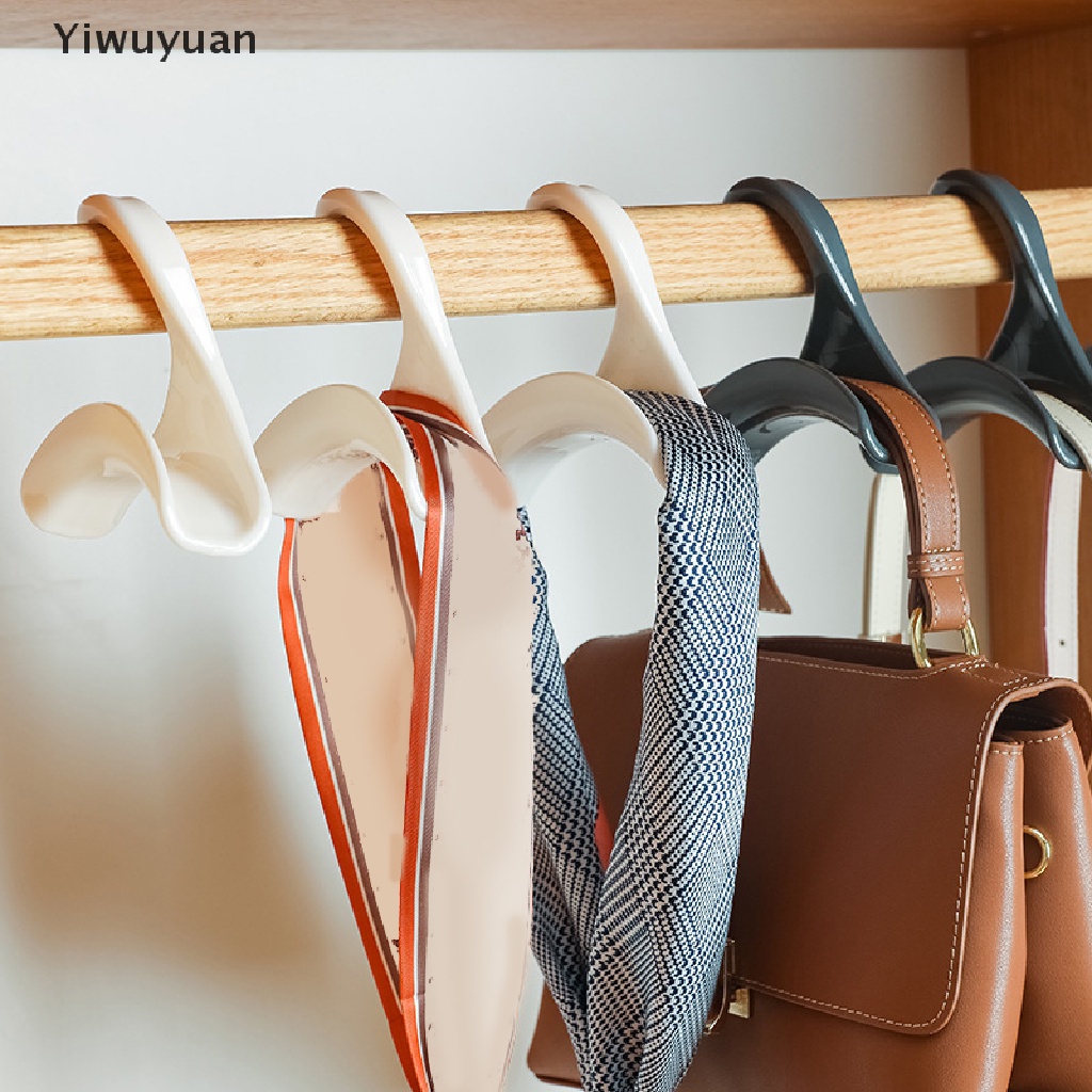&lt; Yiwuyuan &gt; Móc Treo Túi Xách Tay Cầm Xách Tay Đa Năng Sắp Xếp Gọn Gàng Cho Tủ Quần Áo Sa
