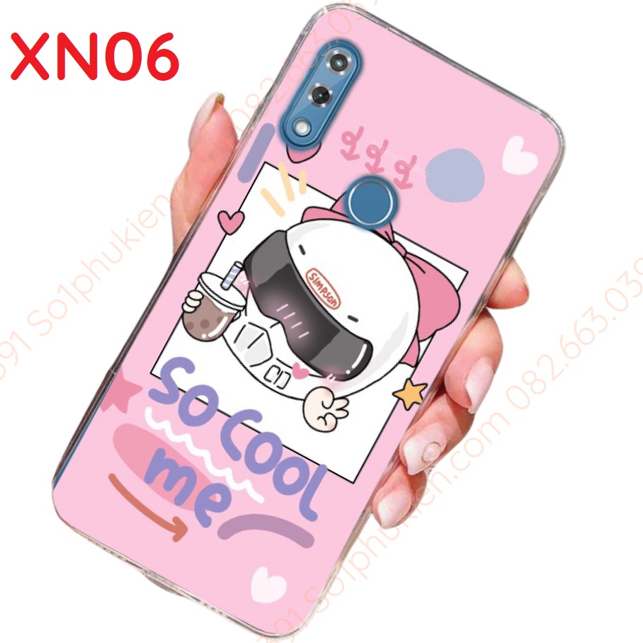 Ốp lưng Vsmart Star4 Active 3 in hình hình RORO JUMP siêu đáng yêu, siêu đẹp