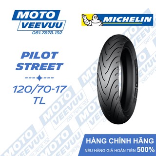 Lốp/vỏ xe máy Michelin 120/70-17 Pilot Street Radial