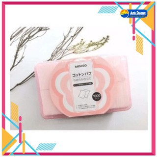 Bông tẩy trang Miniso 1000 miếng