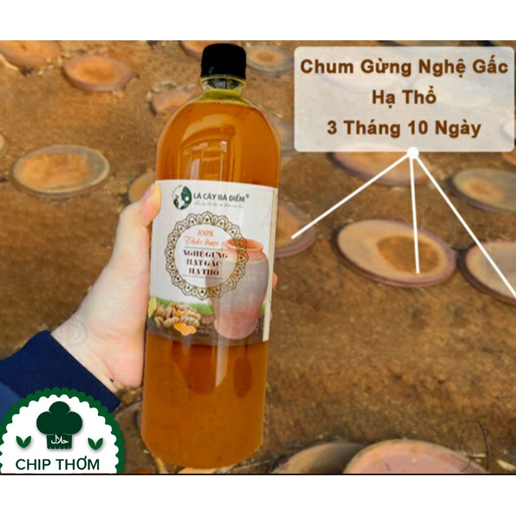 Cốt Gừng Nghệ Gấc Hạ Thổ 1000ml