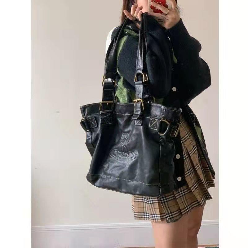 Túi Xách Cỡ Lớn Vivienne westwood Queen westwood Phong Cách Retro Cho Phụ Nữ Trung Niên