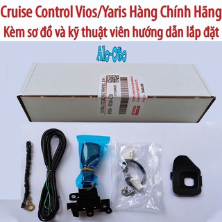Ga tự động cruise control Vios 2016-2023 hộp full box hàng thái lan Cắm giắc 100% có sơ đồ lắp. Bảo hành 24 tháng