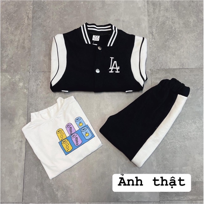 SÉT 3 MÓN L.A CỰC NGẦU CHO BÉ TRAI