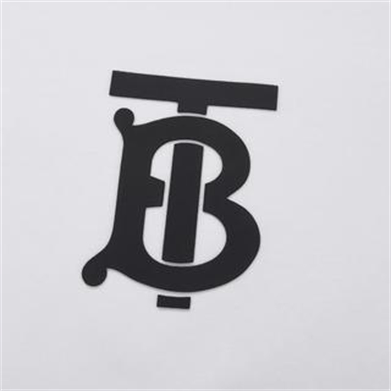 Áo Thun Tay Ngắn In Chữ Burberry