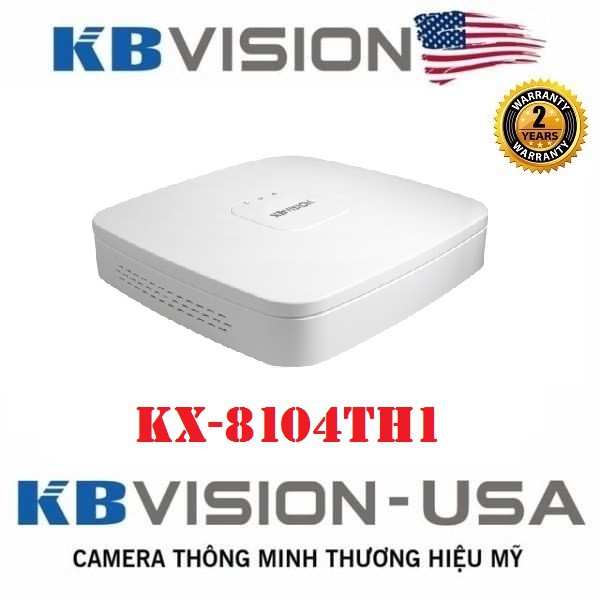 Đầu ghi hình 4 kênh 5 in 1 KBVISION KX-8104TH1