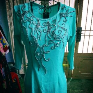 Bộ áo dài đinh đá pha lê