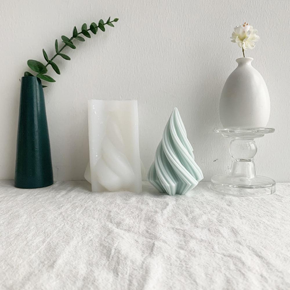 SUSANS Khuôn Làm Sáp Nghệ Thuật Thủ Công 3D Hình Nón Lớn Bằng Nhựa Resin