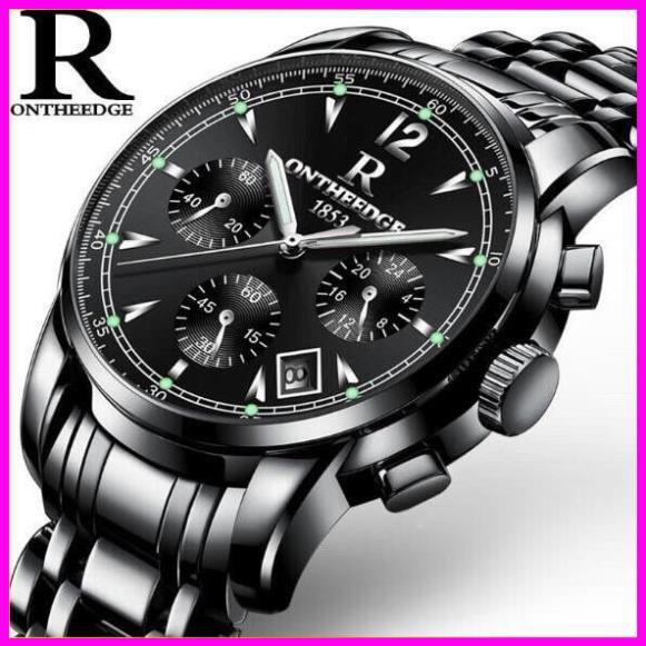 [ Hàng Xịn ] ĐỒNG HỒ NAM RONTHEEDGE CAO CẤP CHẠY FULL 6 KIM [ Đồng Hồ Nam Cao Cấp] | BigBuy360 - bigbuy360.vn