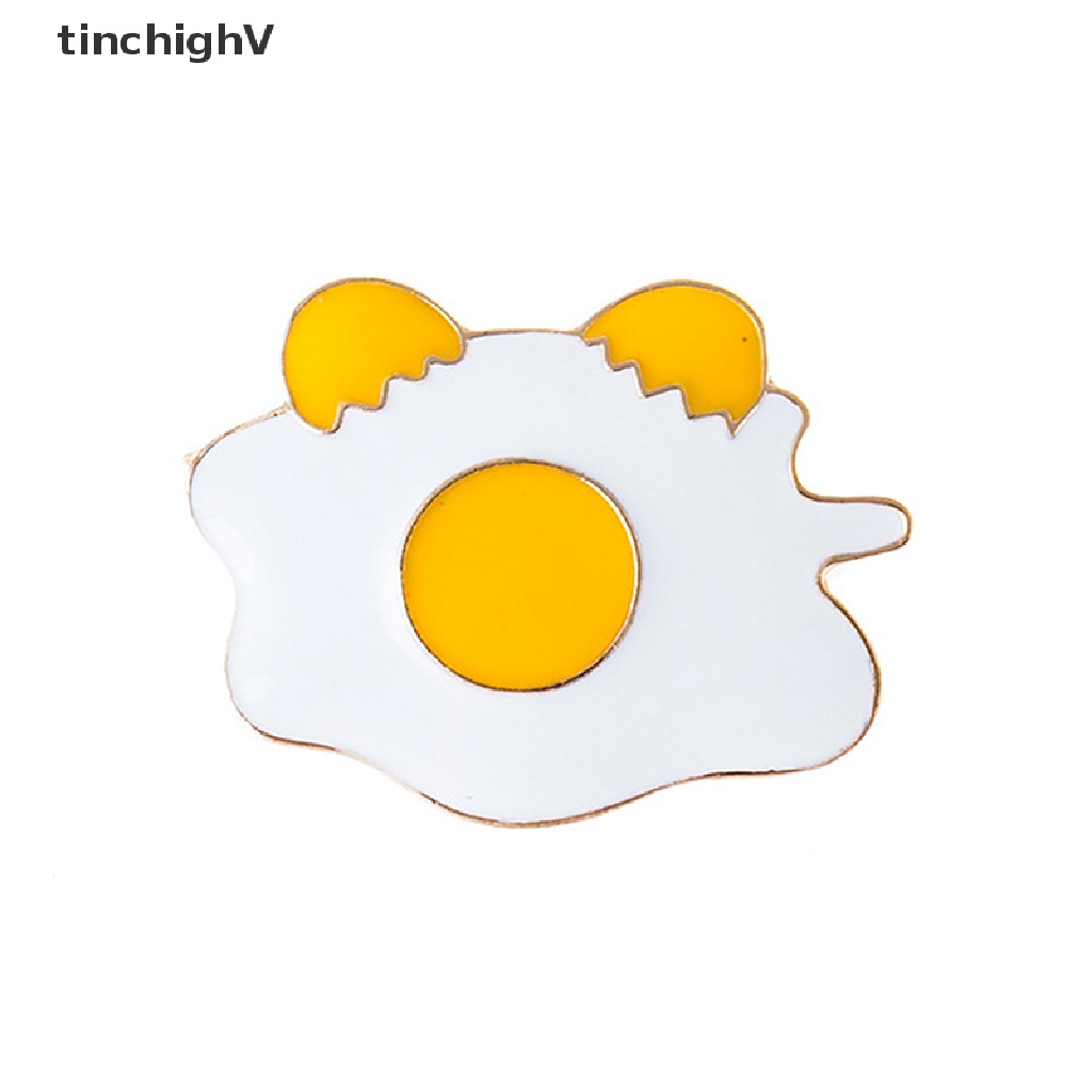 [TinchighV] Ghim Cài Áo Khoác Ba Lô Biểu Tượng Pizza Khoai Tây Chiên Trứng Tráng Men