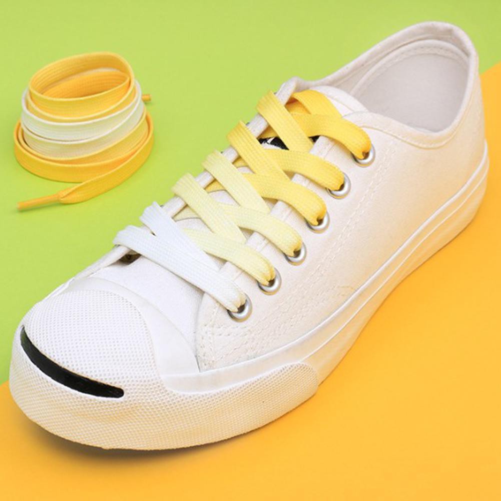 Cặp dây giày thể thao thiết kế kiểu gradient với nhiều màu lựa chọn shoelace