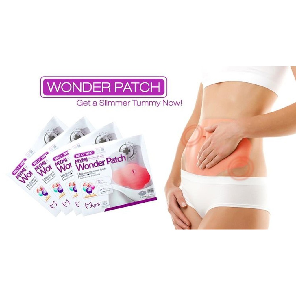 Hộp 5 Miếng Dán Tan Mỡ Bụng Mymi Wonder Patch Hàn quốc