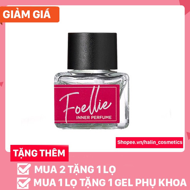 nước hoa vùng kín💖FREESHIP💖nước hoa vùng kín foellie hồng shop có che tên HALIN8U221