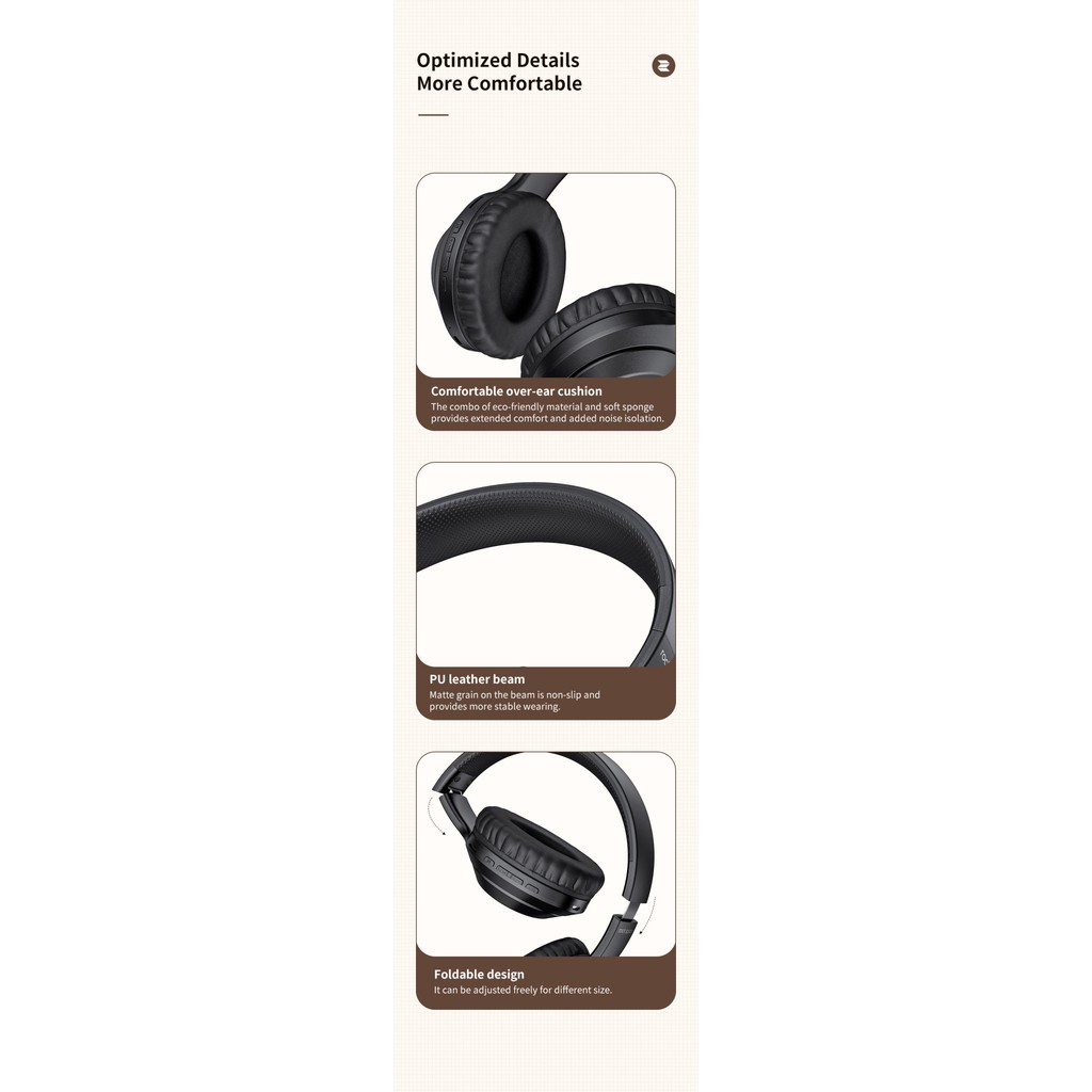 [Mướt_Mườn_Mượt] Tai nghe không dây trùm đầu 🍎☀️🍉 O2 Wireless Headphones_ Màu đen, trắng