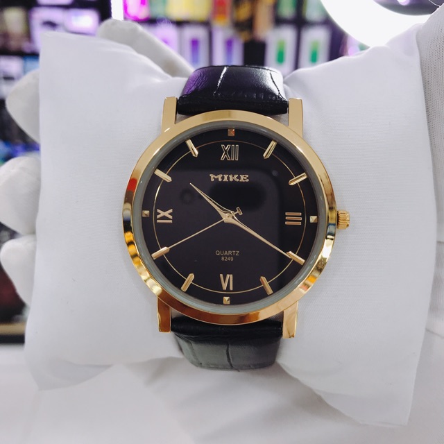 Đồng Hồ Nam MK MiKe V00382 ,mặt kính Sapphire chống xước ,chống nước tuyệt đối ,dây da thật 100%.!