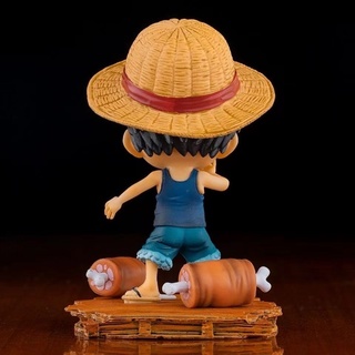 Mô hình One Piece - Luffy mê đùi heo