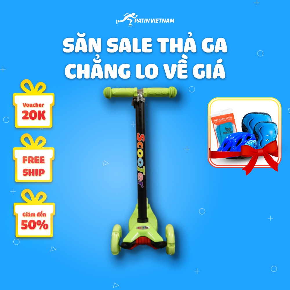 Xe trượt scooter trẻ em, xe trượt scooter 690 K02 cao cấp